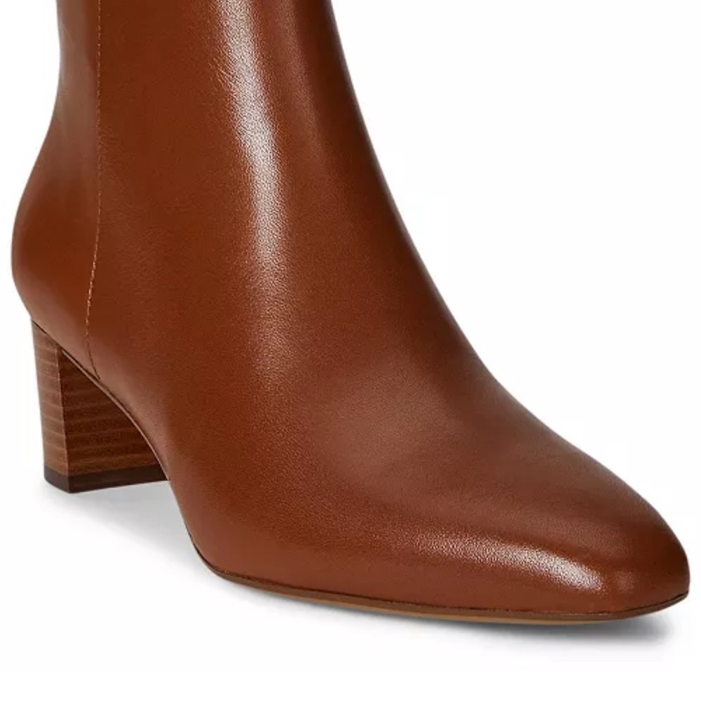 Ralph Lauren Chestnut Heeled Boots